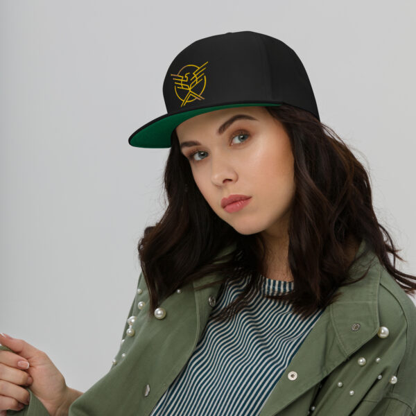 PHENIKX Unisex Flat-Brim Snapback Cap
